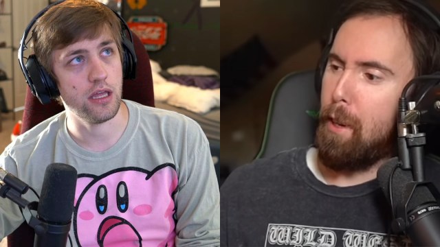 Asmongold and Sodapoppin side-by-side collage.