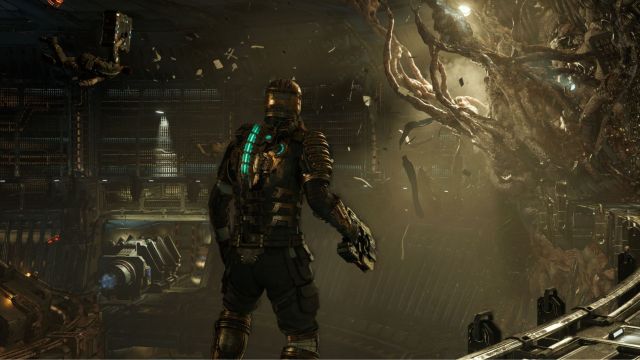 isaac clarke and boss in dead space remake