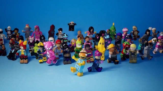 Minifigures from Fortnite LEGO