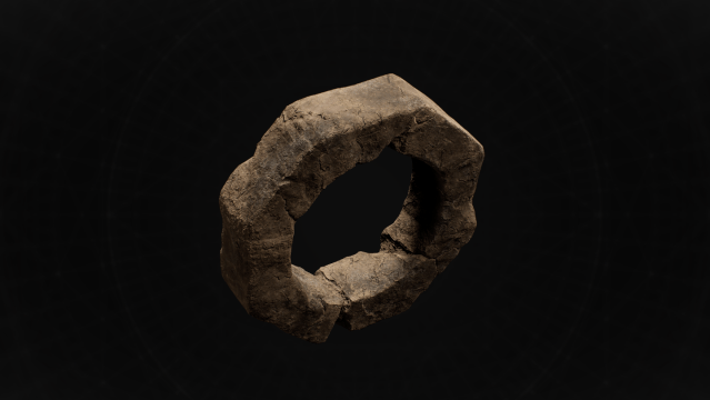The Dried Clay Ring in Remant 2 as viewed from the game's inspection menu.